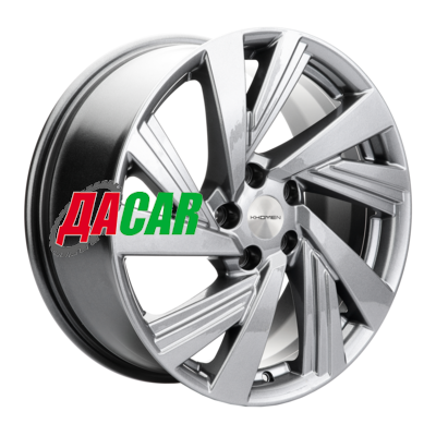 Khomen Wheels KHW1801 (Optima) 7,5x18/5x114,3 ET52,5 D67,1 Gray