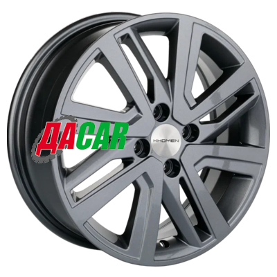 Khomen Wheels KHW1609 (Xray) 6x16/4x100 ET41 D60,1 Gray