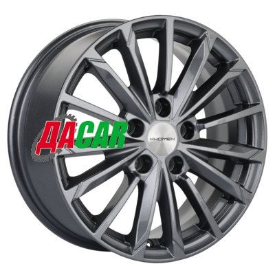 Khomen Wheels KHW1611 (Octavia A7) 6,5x16/5x112 ET46 D57,1 Gray