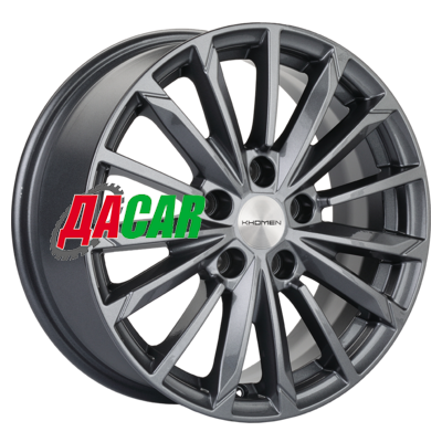 Khomen Wheels KHW1611 (Octavia/Golf/Jetta) 6,5x16/5x112 ET50 D57,1 Gray