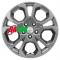 Khomen Wheels KHW1711 (Arkana/Kaptur) 6,5x17/5x114,3 ET50 D66,1 Gray