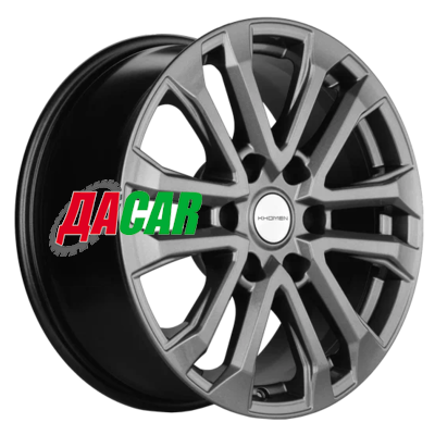 Khomen Wheels KHW1805 (LC Prado) 7,5x18/6x139,7 ET25 D106,1 Gray