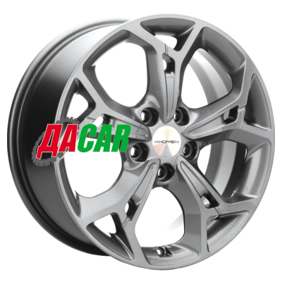 Khomen Wheels KHW1702 (Optima/Tucson) 7x17/5x114,3 ET51 D67,1 Gray
