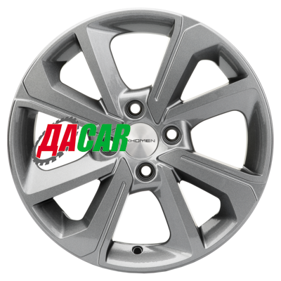 Khomen Wheels KHW1501 (Rio II) 6x15/4x100 ET46 D54,1 Gray