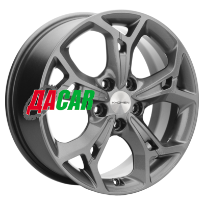 Khomen Wheels KHW1702 (Teana/X-trail) 7x17/5x114,3 ET45 D66,1 Gray