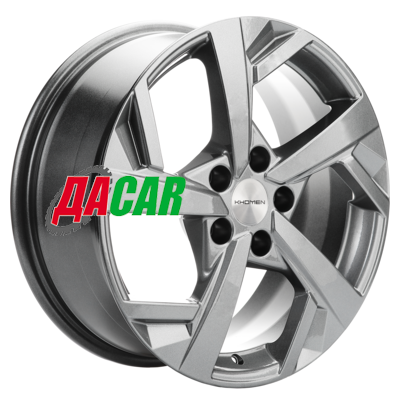 Khomen Wheels KHW1712 (Tiguan) 7x17/5x112 ET43 D57,1 Gray