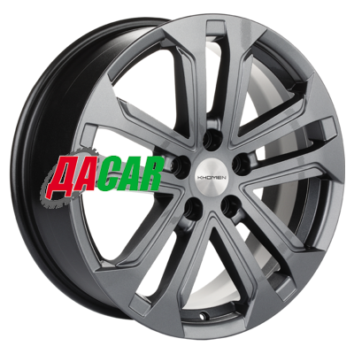 Khomen Wheels KHW1803 (Kodiaq/Tiguan) 7x18/5x112 ET43 D57,1 Gray