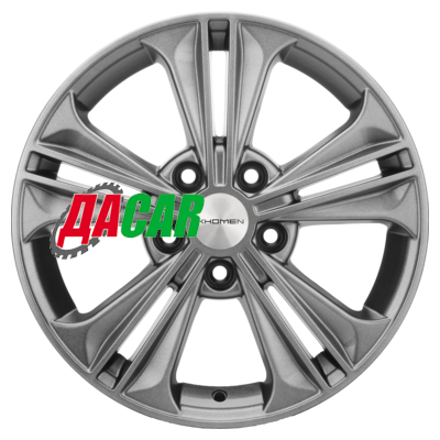 Khomen Wheels KHW1603 (Creta/Seltos) 6x16/5x114,3 ET43 D67,1 Gray