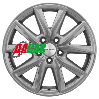 Khomen Wheels KHW1706 (RAV4) 7x17/5x114,3 ET39 D60,1 Gray