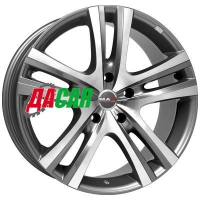MAK Aria 9,5x20/5x150 ET53 D110,2 Gunmetal Mirror Face