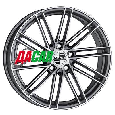 MAK Leipzig 9,5x21/5x112 ET27 D66,45 Gunmetal Mirror Face