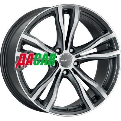 MAK X-Mode 10x20/5x120 ET40 D74,1 Gunmetal Mirror Face