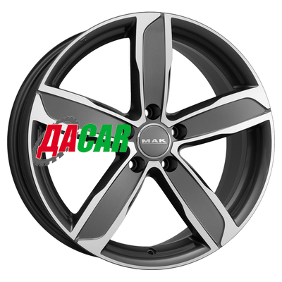 MAK Stadt W 7,5x17/5x112 ET45 D57,1 Gunmetal Mirror Face
