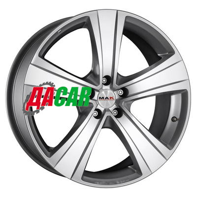 MAK Fuoco 5 9x18/5x127 ET35 D71,6 Hyper Silver