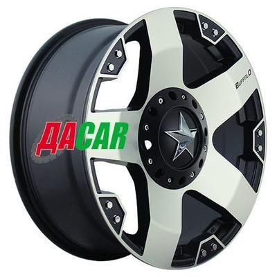 Buffalo BW-775 8,5x20/5x139,7*5x150 ET10 D110,5 Machined face w blk windows