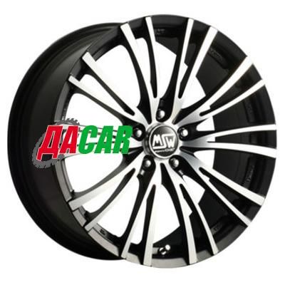 MSW 20/5 8x19/5x112 ET48 D73,1 Matt Black Full Polished