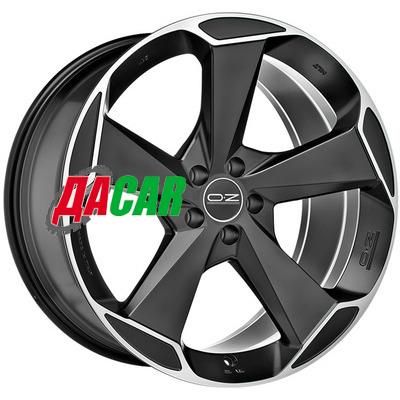 OZ Aspen HLT 9x21/5x112 ET50 D79 Matt Black + Diamond Cut