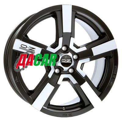 OZ Versilia 8x18/5x130 ET43 D71,6 Matt Black + Diamond Cut