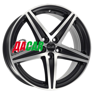 OZ Energy 7,5x16/5x112 ET48 D75 Matt Black + Diamond Cut