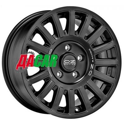 OZ Rally Raid 8,5x18/5x127 ET0 D71,6 Matt Black Silver Lettering