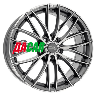 OZ Italia 150 8x18/5x120 ET45 D79 Matt Dark Graphite Diamond Cut