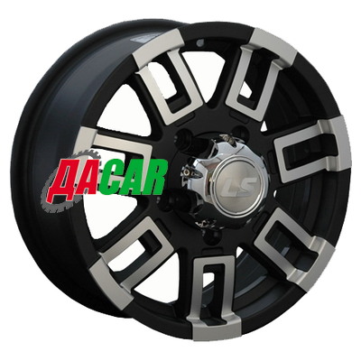 LS 158 8x16/5x139,7 ET30 D98,5 MBF (конус, Колпак+лого)