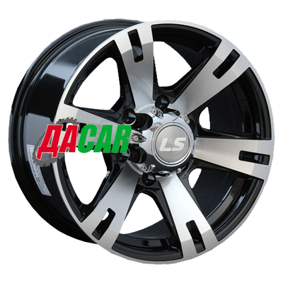 LS 182 8,00x17/6x139,7 ET36 D100,1 MBF (конус, Колпак+лого)