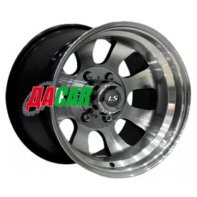 LS 889 10x15/6x139,7 ET-45 D106,1 MBLP (конус, Колпак+лого)