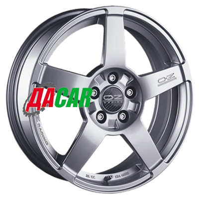 OZ Record 7x16/5x100 ET35 D68 Race Silver