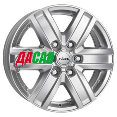 Rial Transporter 6 6,5x16/6x130 ET62 D84,1 Polar Silver
