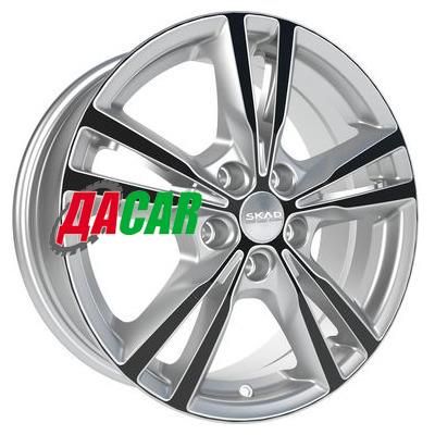 Скад Мельбурн 7x17/5x114,3 ET45 D67,1 Селена-черный (M12, АРС 014 black)