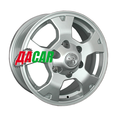 Replay LX81 7,5x17/6x139,7 ET25 D106,1 Sil (пш)