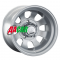 LS 889 10x15/5x139,7 ET-45 D108,1 Sil (конус, Колпак+лого)
