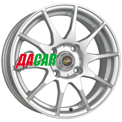 CrossStreet Y737 6x15/5x100 ET38 D57,1 Sil