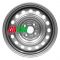 Next NX-013 6x15/4x100 ET48 D54,1 Sil