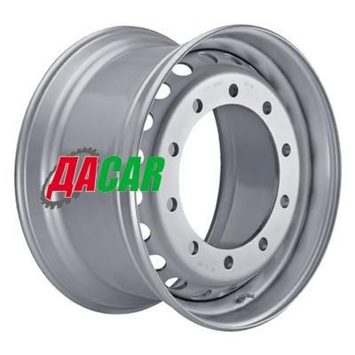 Tracston 10/335/281/120 11,75x22,5/10x335 ET120 D281 M22 Silver (YN07TB13)