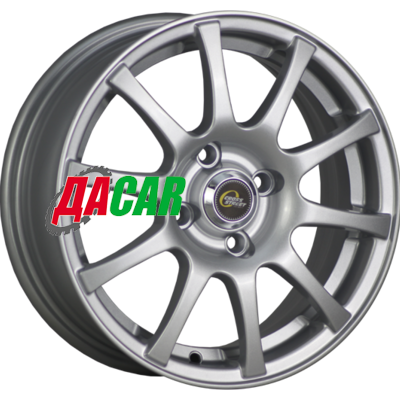CrossStreet Y3176 6x15/4x100 ET50 D60,1 Sil