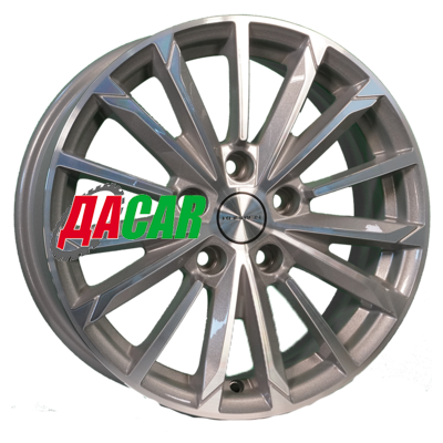 Khomen Wheels KHW1611 (Seltos/Soul) 6,5x16/5x114,3 ET44 D67,1 Silver-FP