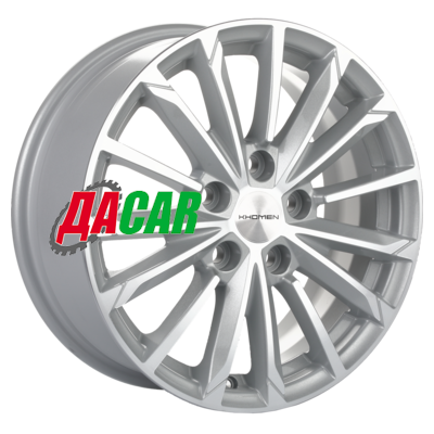 Khomen Wheels KHW1611 (Octavia A7) 6,5x16/5x112 ET46 D57,1 Silver-FP