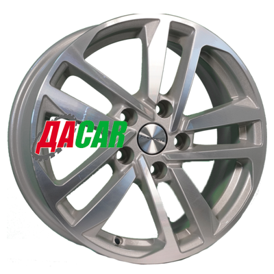 Khomen Wheels KHW1612 (Focus) 6,5x16/5x108 ET50 D63,35 F-Silver-FP