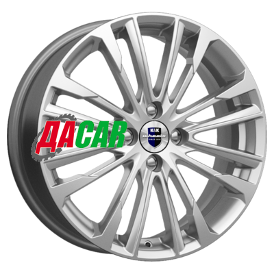 K&K Сильверстоун (КС770) 6,5x17/4x100 ET40 D67,1 Сильвер