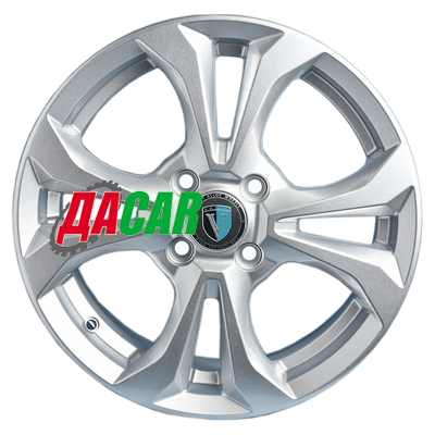 Venti 1504 6x15/4x100 ET46 D54,1 Silver