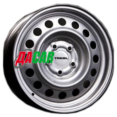 Trebl 64H38D_P 6x15/5x100 ET38 D57,1 Silver