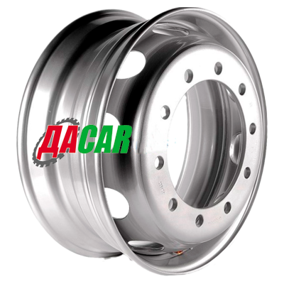 Asterro M22 11,75x22,5/10x335 ET0 D281 Silver (2244A) Прицеп (барабан. тормоз) 4500 кг