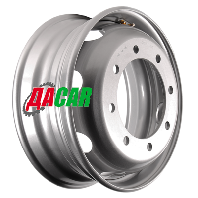 Asterro 8/275/221/140 7,5x22,5/8x275 ET140 D221 M20 Silver (2210)