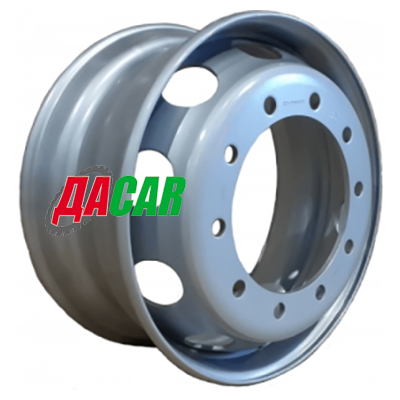 Accuride 10/335/281/120 11,75x22,5/10x335 ET120 D281 M22 Silver (397-3101012-01) (13 мм) 5 000 кг ALV