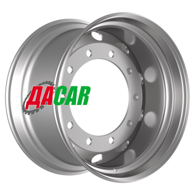 Accuride 10/335/281/0 11,75x22,5/10x335 ET0 D281 M22 Silver (RZB36606OE) alive (9,8 мм) п/прицепы 5 500 кг