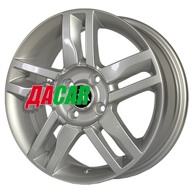 FR replica RN677 6x15/4x100 ET36 D60,1 Silver (№19)