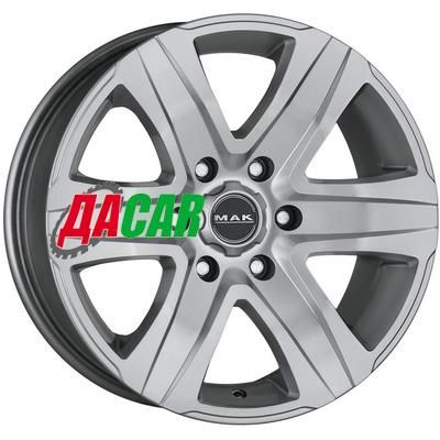 MAK Stone 6 W 6,5x16/6x139,7 ET20 D106,1 Silver