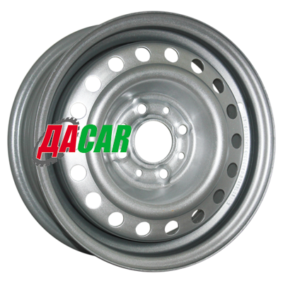 Trebl 64A50C 6x15/4x100 ET50 D60,1 Silver